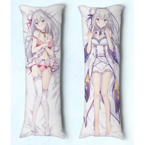 Travesseiro Dakimakura Re zero Emilia 05